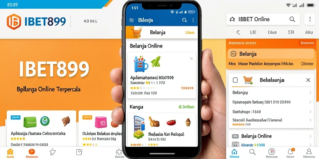 Antarmuka aplikasi IBET899 yang intuitif dan mudah digunakan.