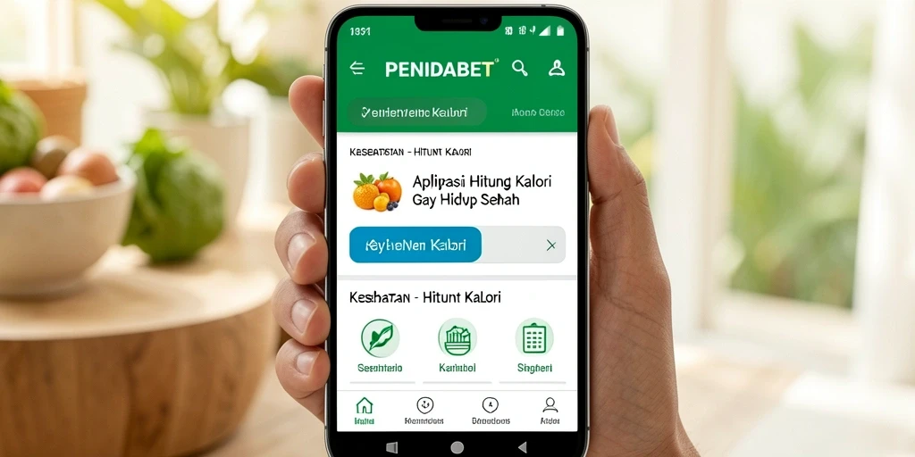 Tampilan antarmuka aplikasi PENIDABET yang menarik dan fungsional.